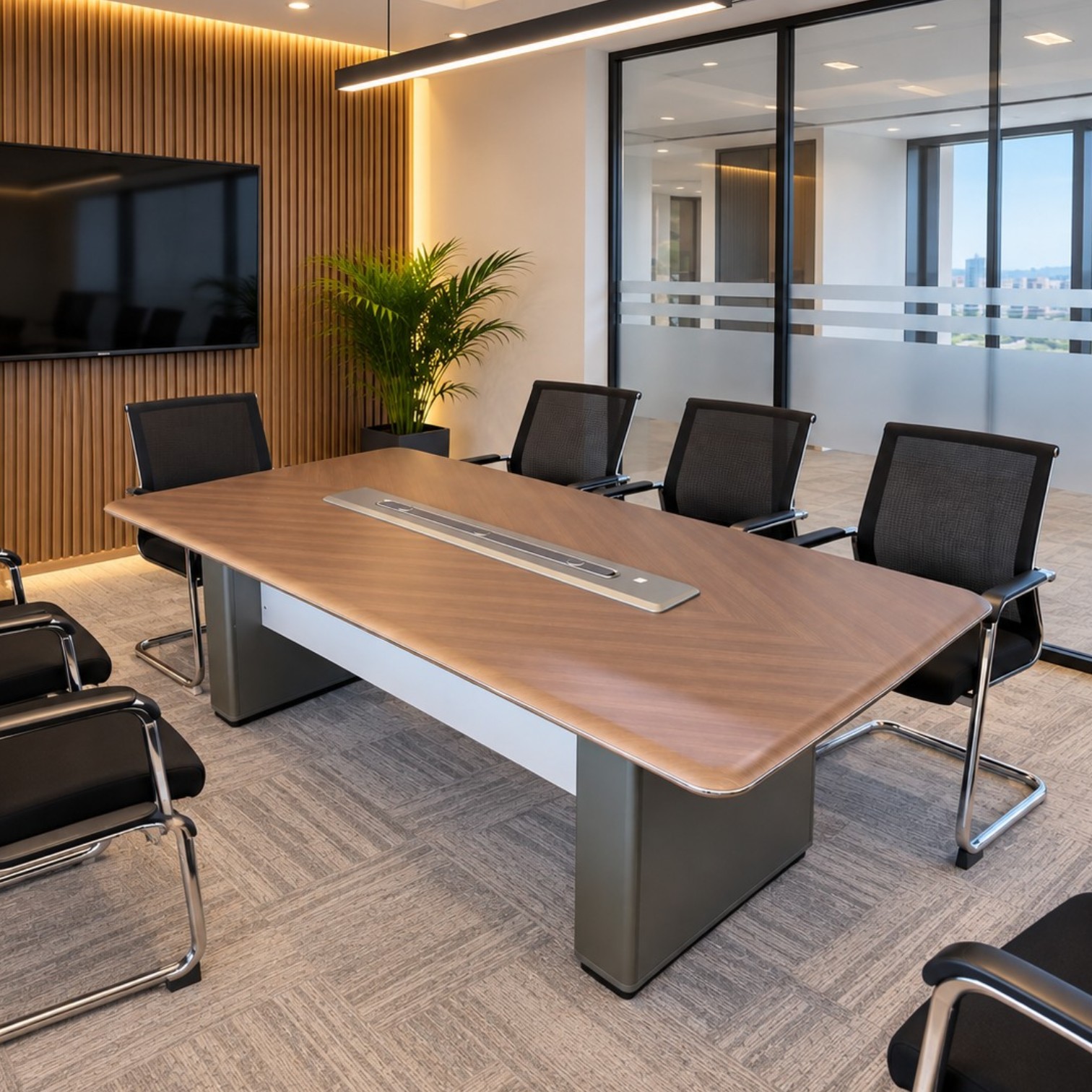 Aspen 2.4m Conference Table