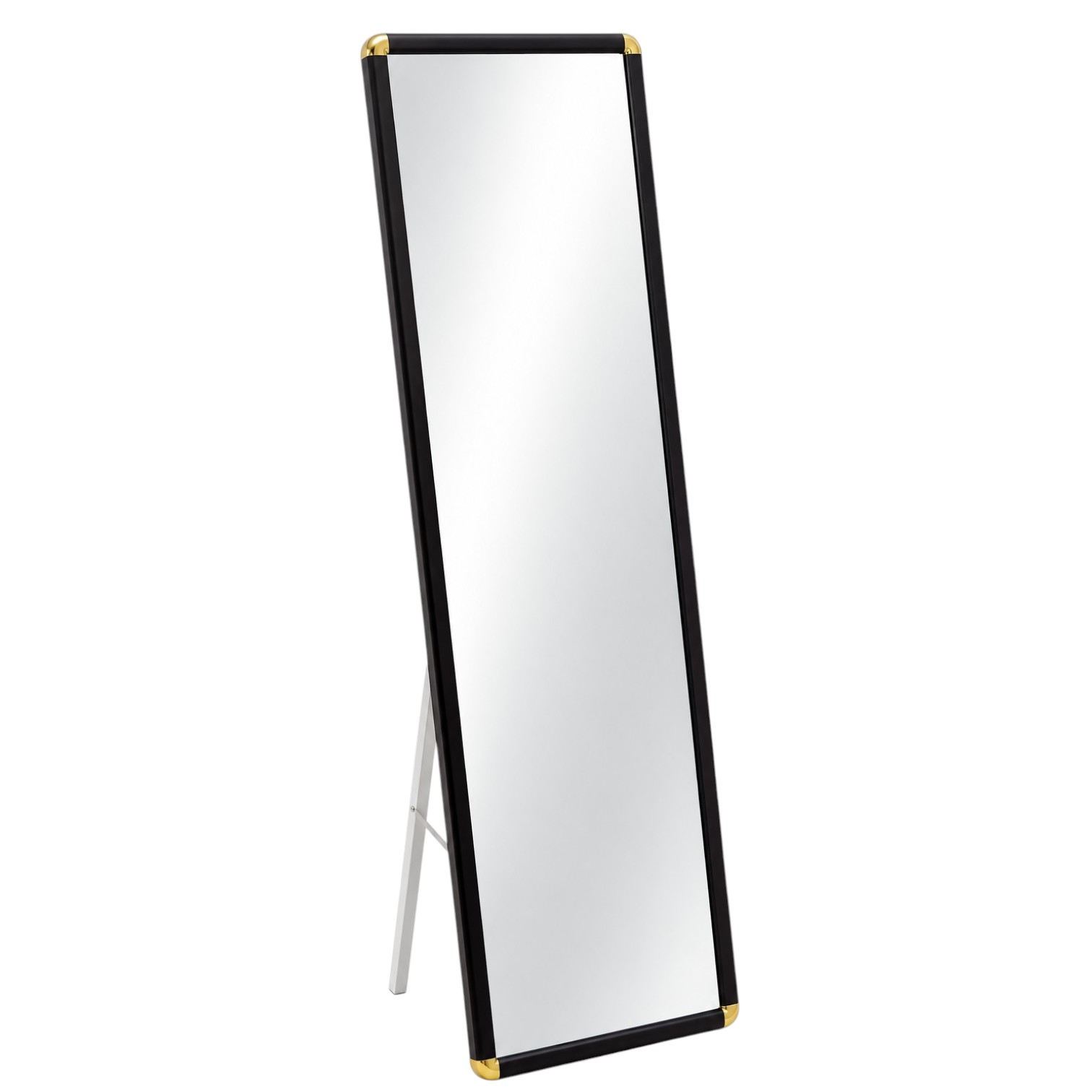 Black and Gold frame Mirror
