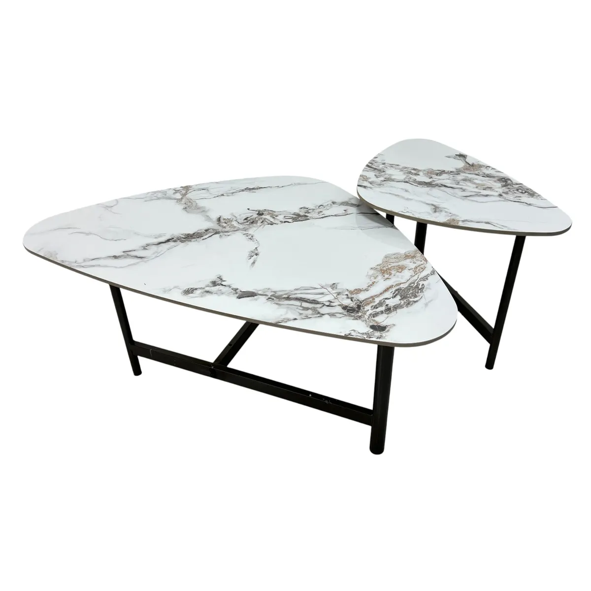 Capri Marble Nesting Coffee Table Set