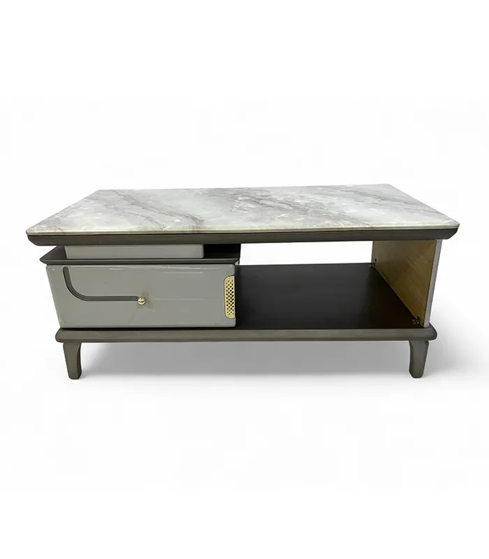 GREY MARBLE COFFEE TABLE (A26-150)