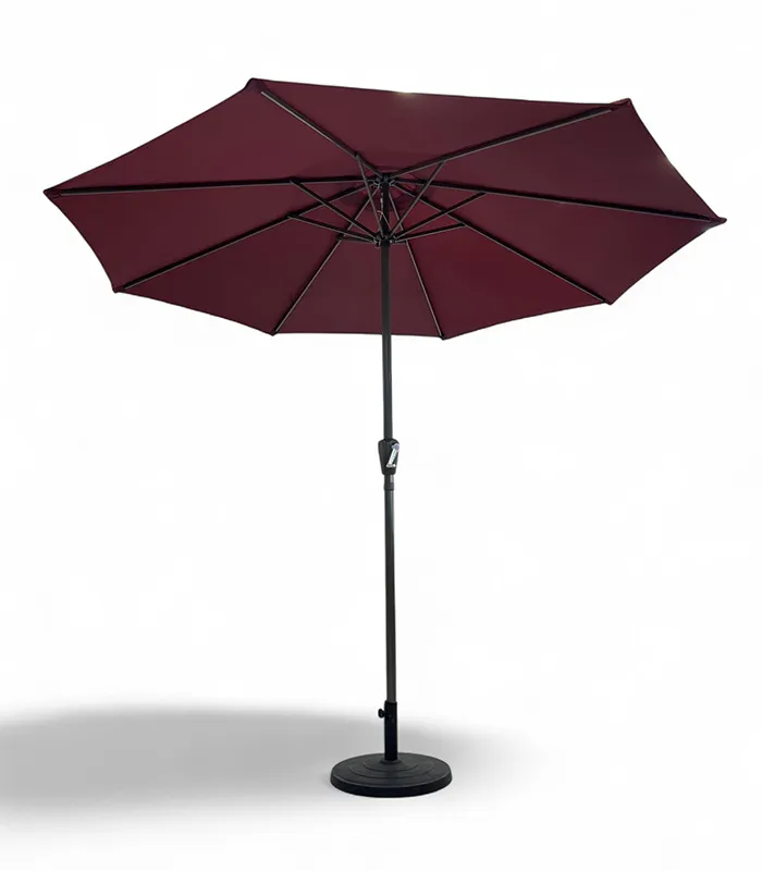 MAROON PATIO UMBRELLA