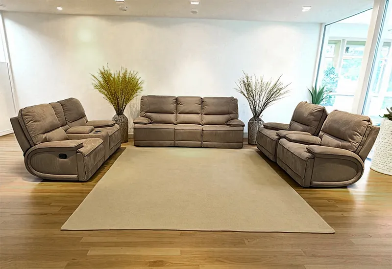 Torino Recliner set - 6 seater