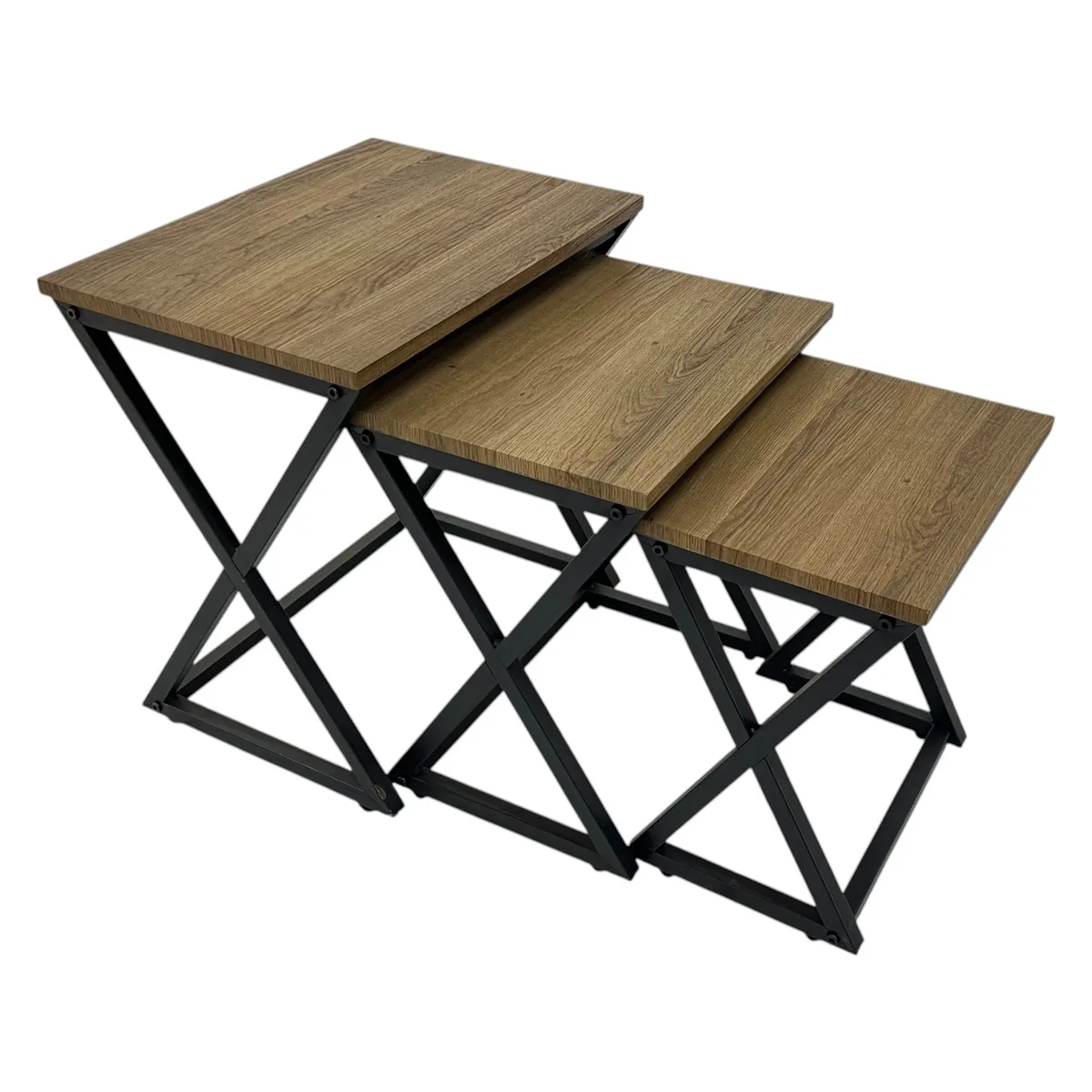 X-Frame Nesting Tables Set
